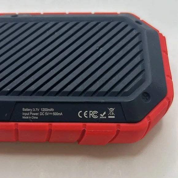 iJoy beach bomb bluetooth speaker red portable waterproof - Picture 3 of 5